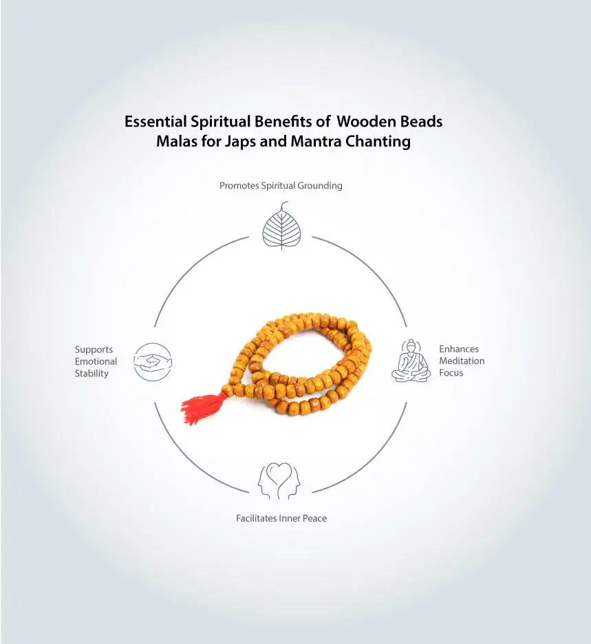 Mala Wooden Beeds SANATHAN