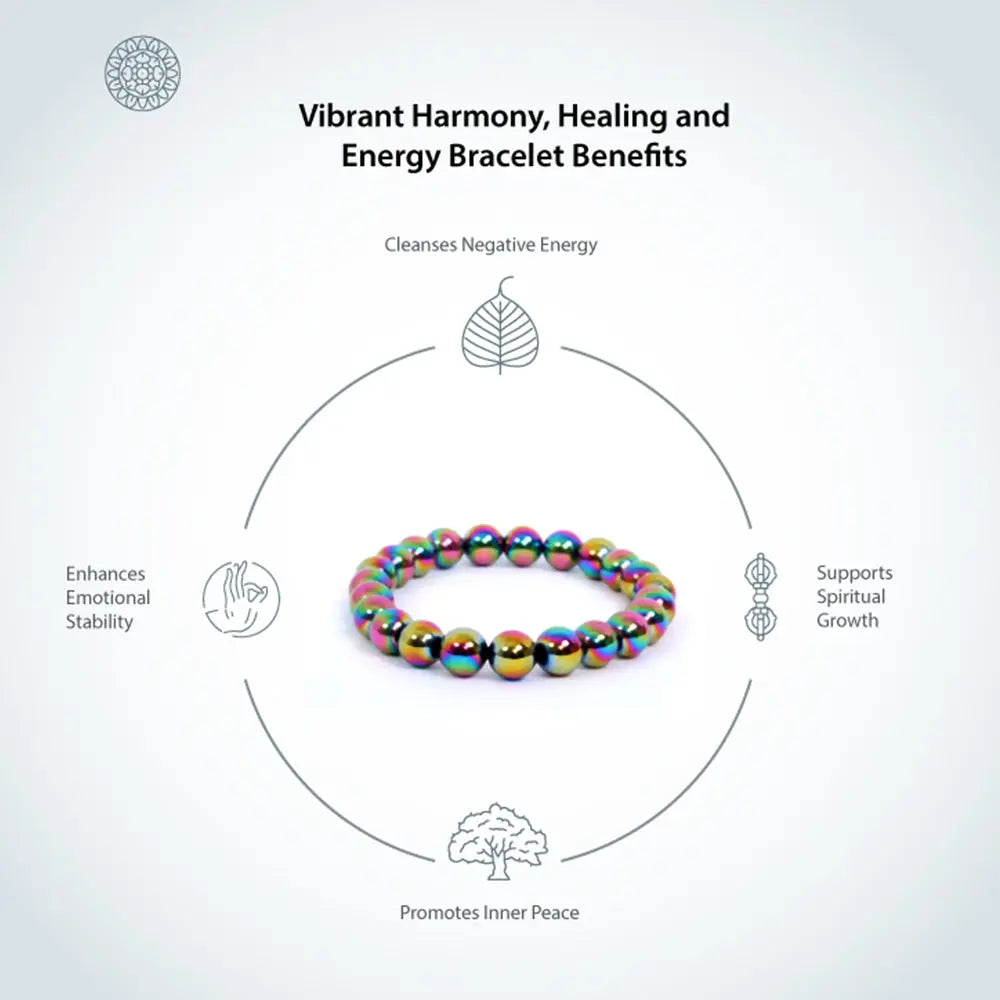Vibrant Harmony, Healing & Energy Bracelet SANATHAN