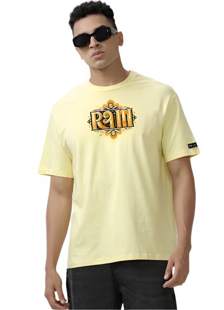 Unisex Cotton Biowashed Printed Sanathan T-shirt